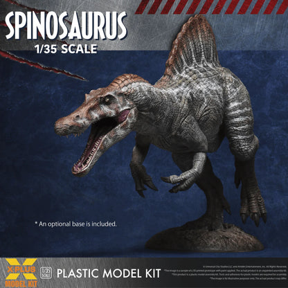 1/35 Scale Jurassic Park III Spinosaurus Plastic Model Kit