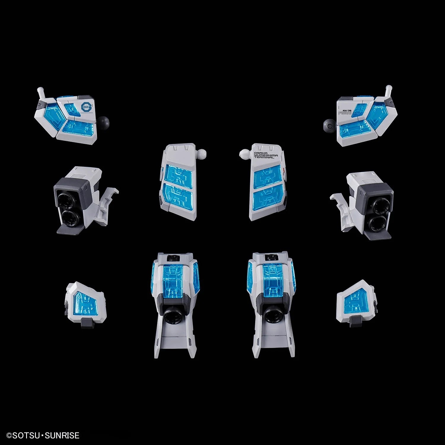 1/144 RX-78F00/E GUNDAM (EX-001 G.L.R.S.S. Feather UNIT) CHEMICAL RECYCLE Ver.