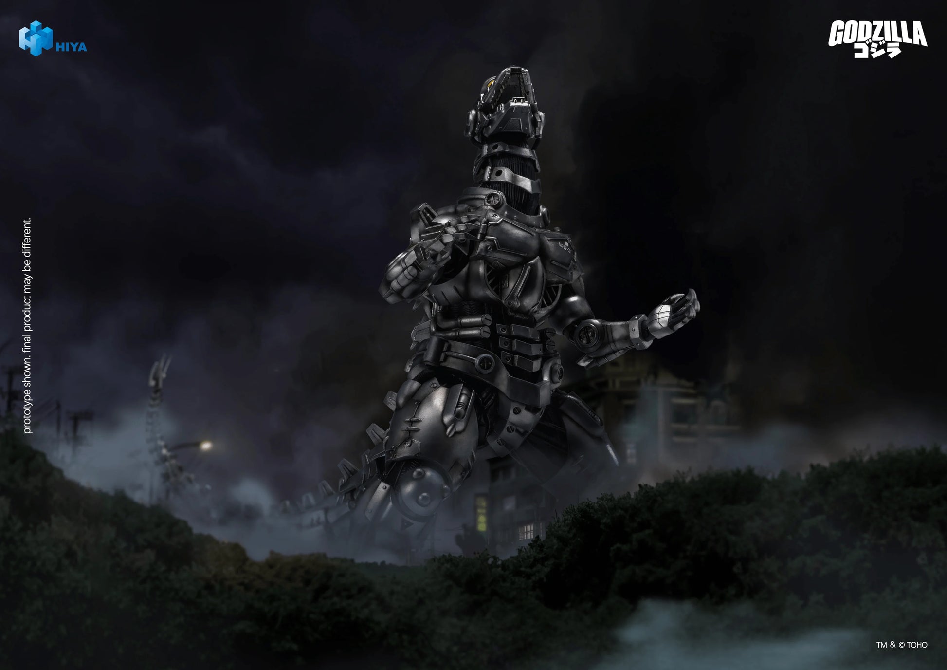 HIYA Exquisite Basic Series None Scale 7.7 Inch Godzilla Tokyo S.O.S. 2003 Mechagodzilla Heavy Arms / High Mobility Version Action Figure