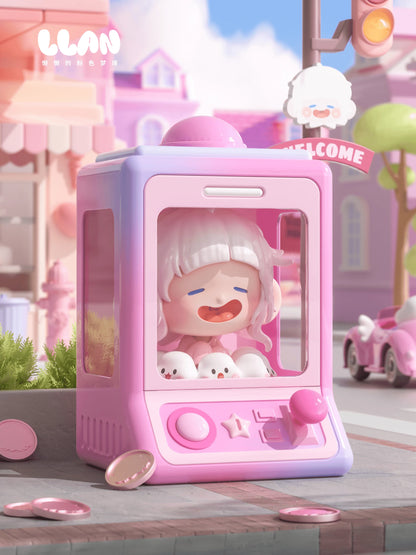 Shenzhen Mabell Lazy Pink Dreamland Painted PVC Figure