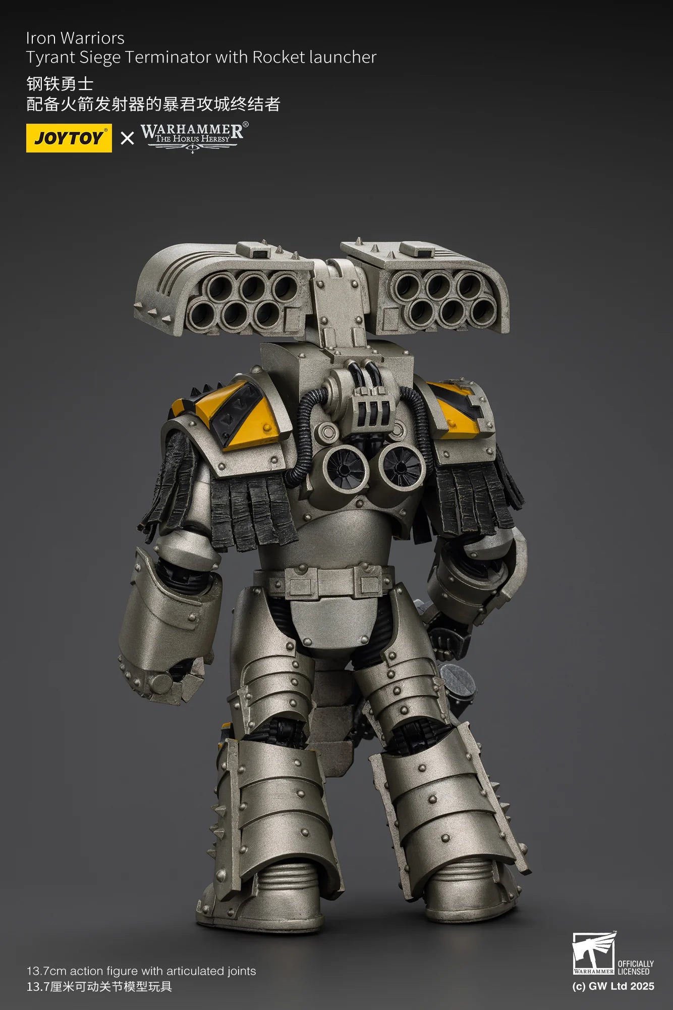 lron Warriors Tyrant Siege Terminator with Rocket launcher