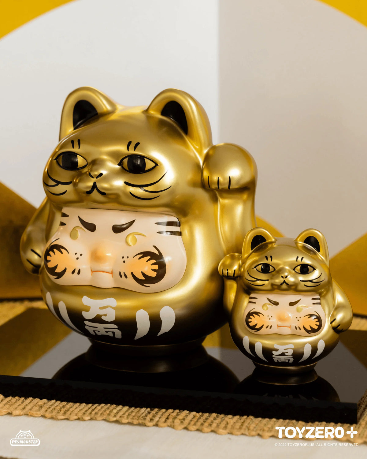 200% PP Lucky Cat Daruma (Golden cat edition)