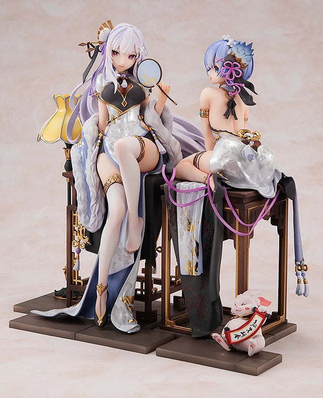 KADOKAWA Emilia Scale Figure Re:ZERO Traditional Chinese Dress
