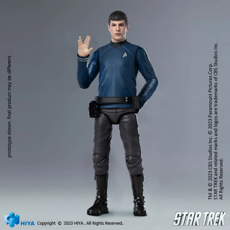 HIYA TOYS Exquisite Mini Series 1/18 Scale Star Trek 2009 Spock Action Figure