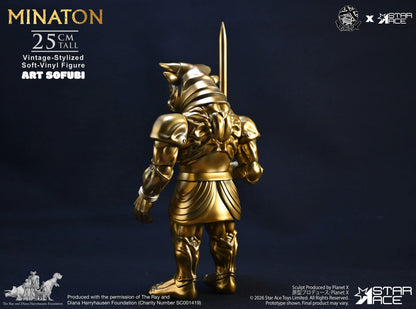 Minaton Vintage-Stylized Soft-vinyl Figure