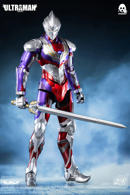 ThreeZero FigZero 1/6 Ultraman Suit Tiga Action Figure