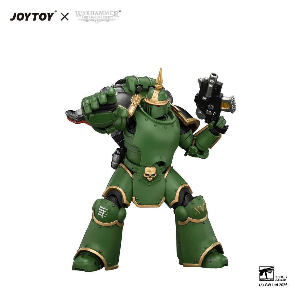 Salamanders MK III Tactical Legionary with Plasma Pistol and Bolt Pistol