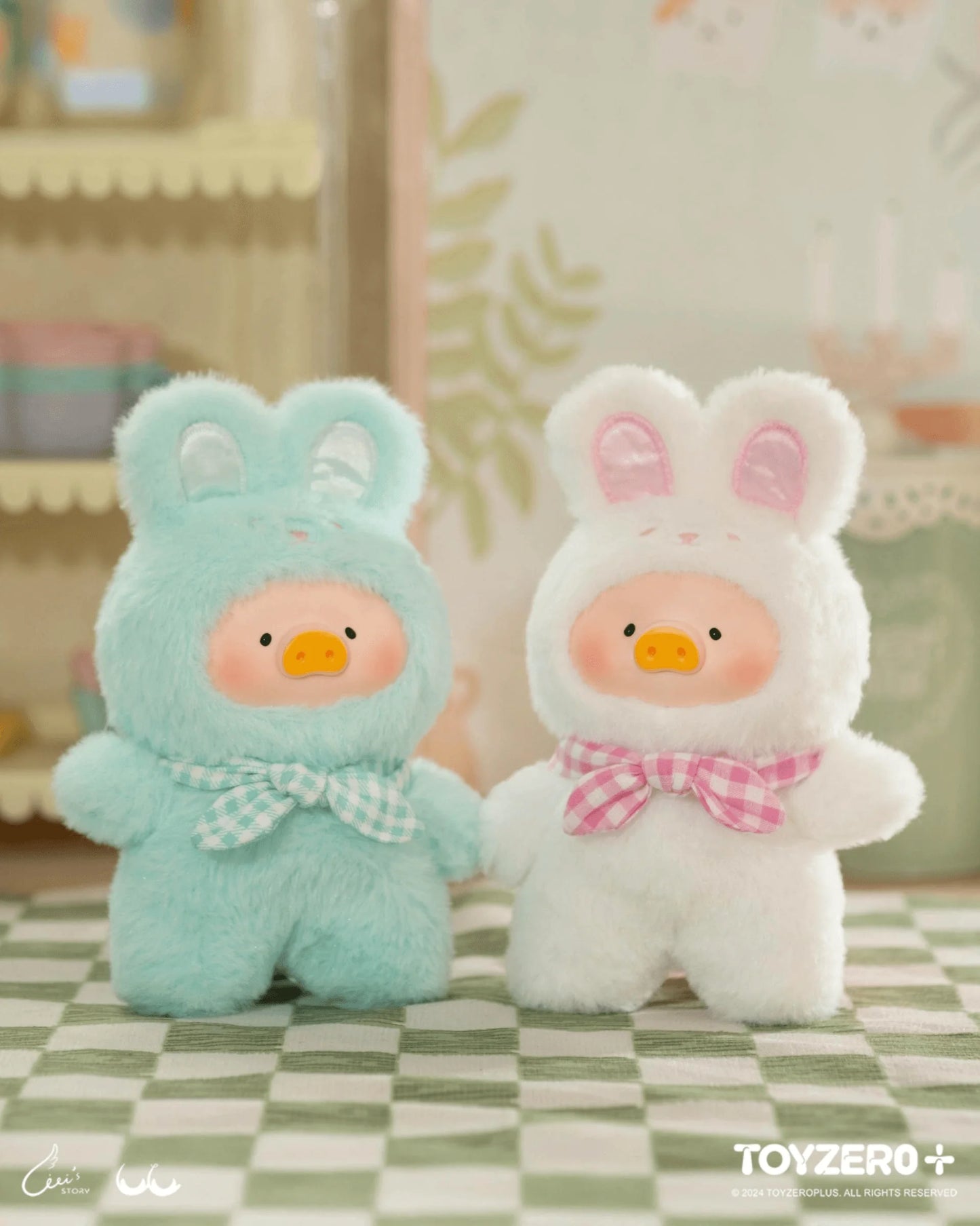 LuLu the Piggy – Joyful Time Series PVC Plush Keychain Blindbox (Box of 6)