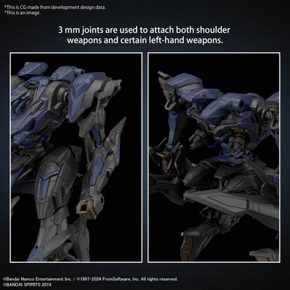 30MM ARMORED CORE Ⅵ FIRES OF RUBICON SCHNEIDER NACHTREIHER/40E STEEL HAZE