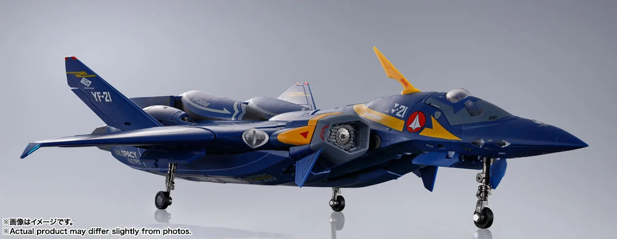 Tamashii Nations Soul of Chogokin YF-21 Macross Plus DX Transformable Action Figure