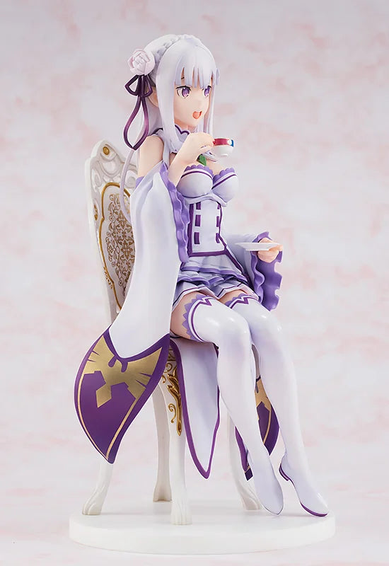 Emilia Tea Party Ver. Scale Figure Re:ZERO