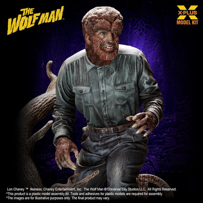 1/8 Scale Lon Chaney Jr. as Wolf Man Plastic Model Kit
