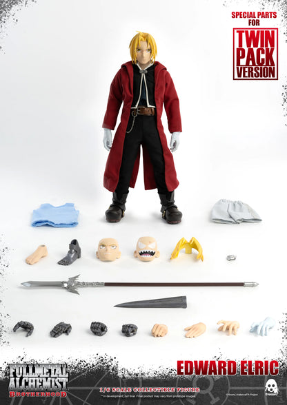 threezero FigZero 1/6 Edward & Alphonse Elric Articulated Figure Twin-Pack