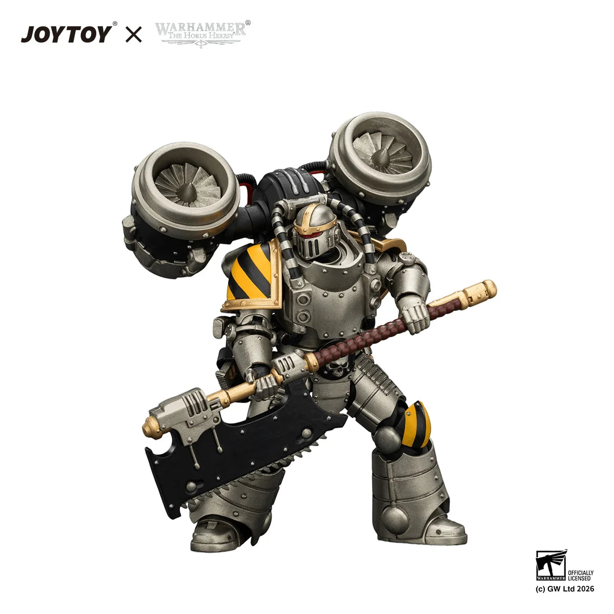 Iron Warriors MkII Assault Legionary2 with Bolt pistol & Heavy chain axe