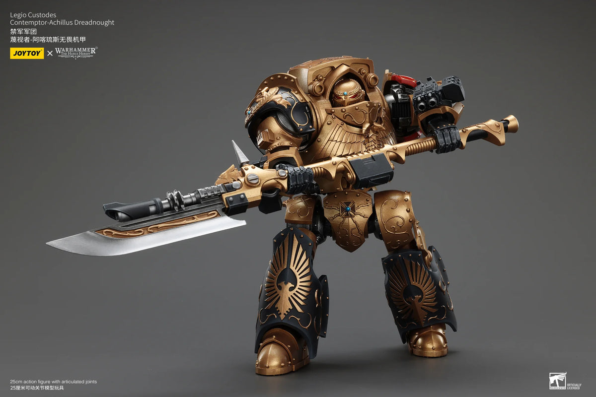 JOYTOY Legio Custodes Contemptor-Achillus Dreadnought 1/18 Action Figure