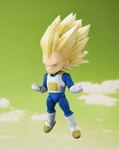 SUPER SAIYAN 3 VEGETA (MINI) "DRAGON BALL DAIMA", TAMASHII NATIONS S.H.Figuarts (P-Bandai Exclusive)