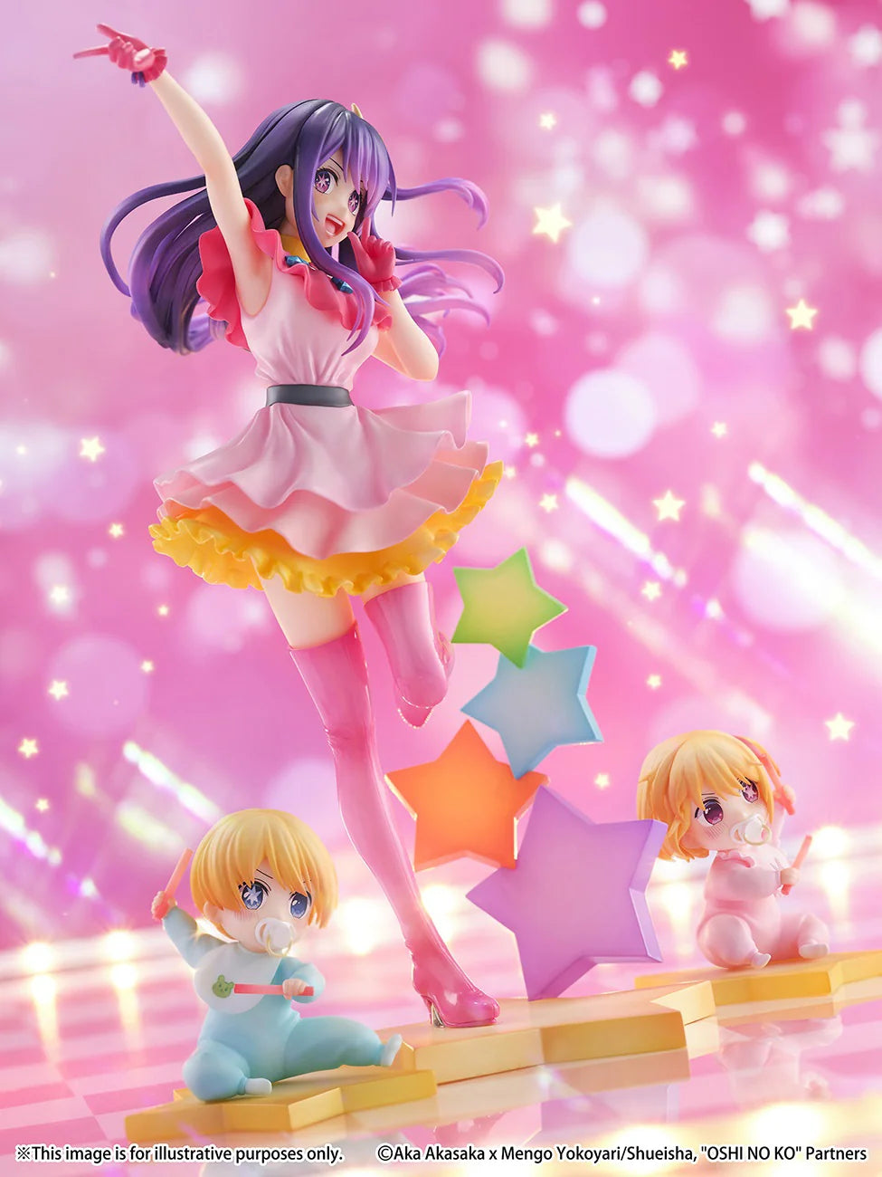 CyberZ Oshi no Ko Ai, Aqua, and Ruby 1/7 Scale Figure