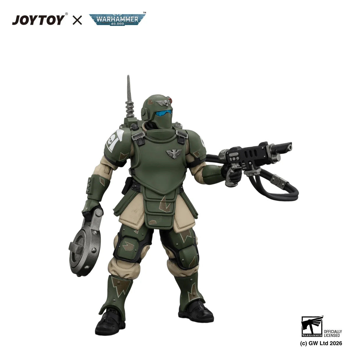 Astra Militarum Kasrkin 6 with Hot-shot Laspistol