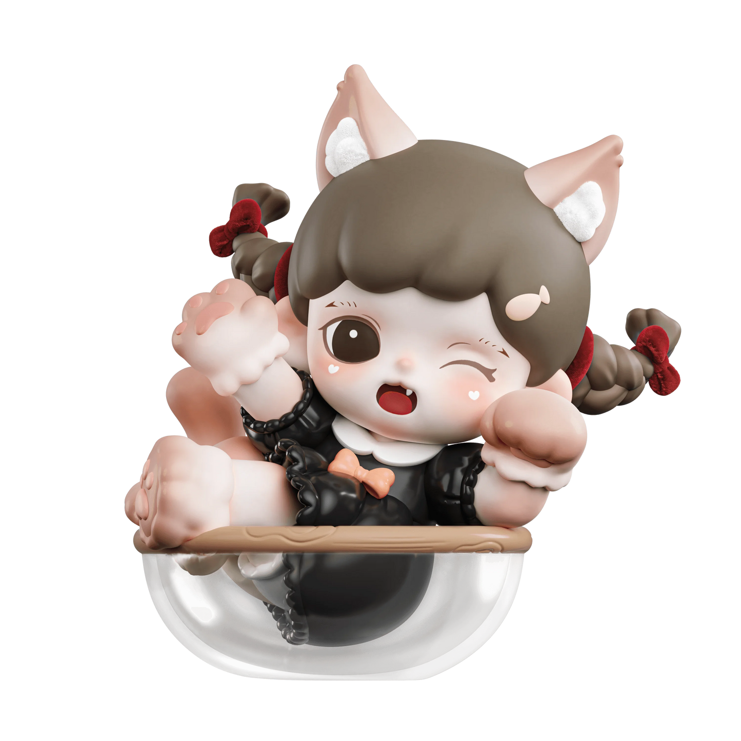 TNT Space Zoraa Meow Cat Face Blind Box Figures