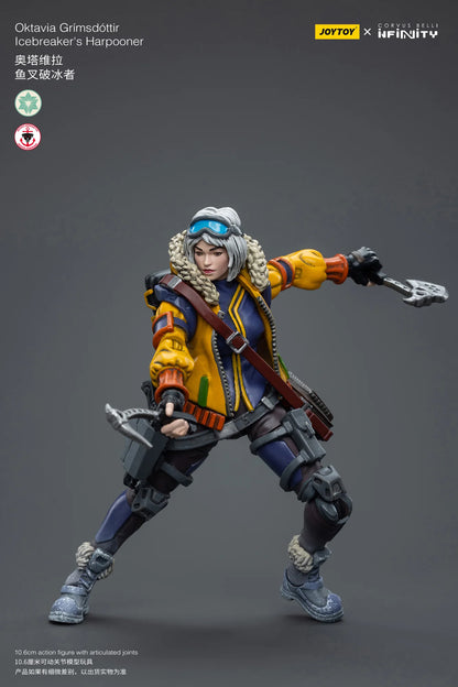 JOYTOY Original Series Oktavia Grimsdottir Icebreaker's Harpooner Action Figure