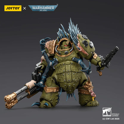 Death Guard Blightlord Terminator 1 with Reaper Autocannon and Bubotic Blades