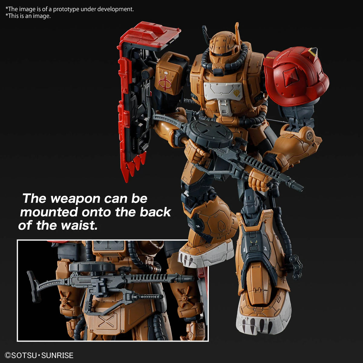 HGRFV 1/144 #255 MS-06F ZAKU Ⅱ F TYPE SOLARI