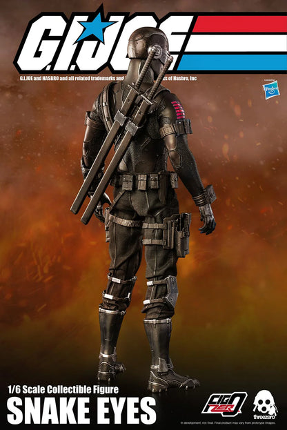 threezero Figzero G.I. Joe Snake Eyes 1/6 Scale Action Figure