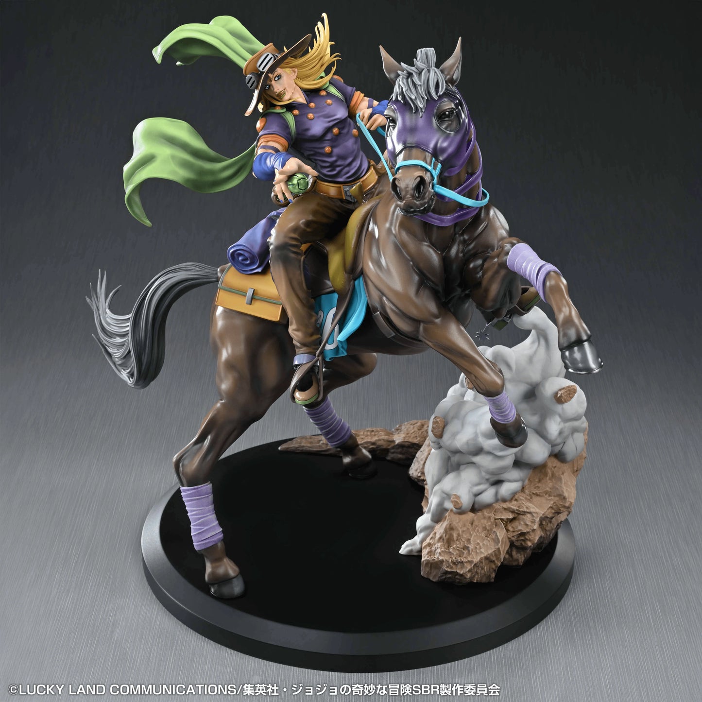 Medicos Gyro Zeppeli & Valkyrie Pre-Painted Figure