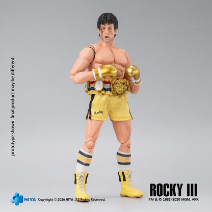 HIYA TOYS Exquisite Super Series Rocky III Rocky Balboa 1/12 Scale Action Figure