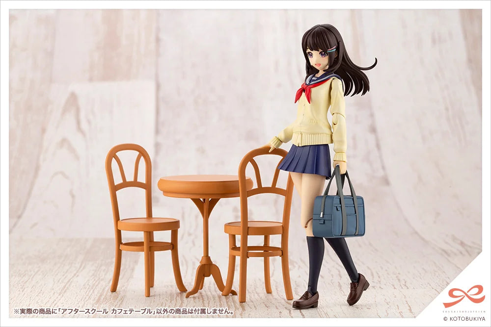 Kotobukiya Sousai Shojo Teien After School Cafe Table Plastic Model Kit