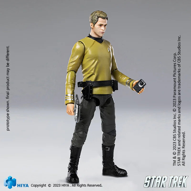 HIYA TOYS Exquisite Mini Series 1/18 James T. Kirk Action Figure Star Trek 2009