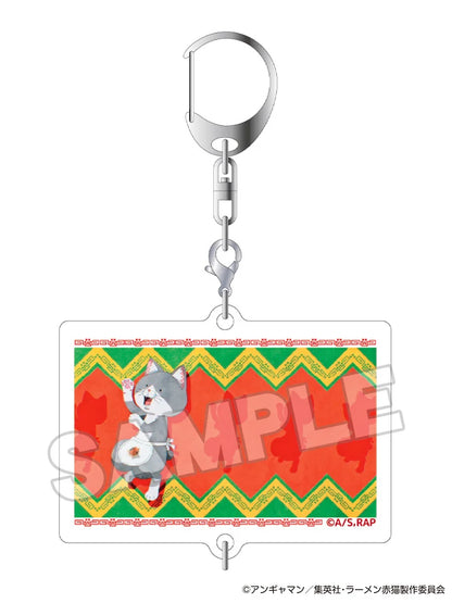 Ramen Akaneko Connecting Acrylic Keychain (1pc / 10pc per box)