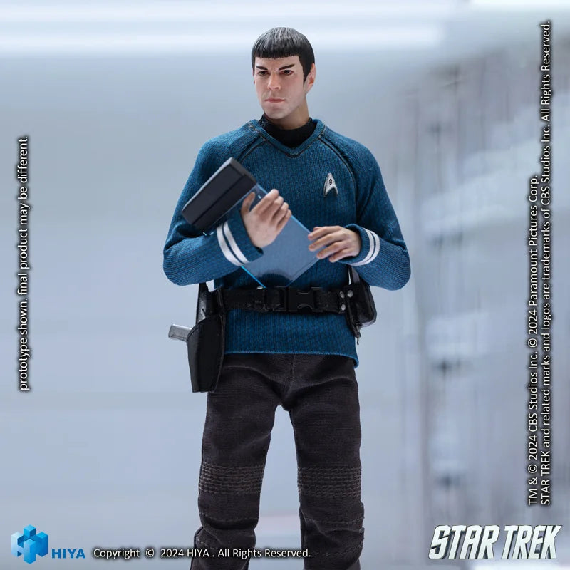 Hiya Toys Exquisite Super Series 1/12 Scale Star Trek 2009 Spock Action Figure