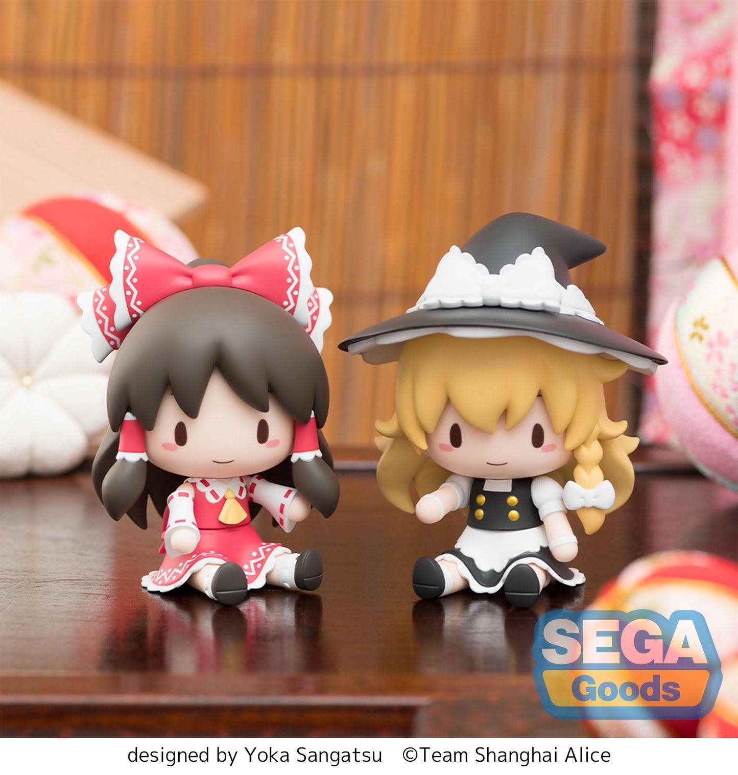 SEGA Prize Figures Reimu Hakurei Touhou Project Chibi Figure