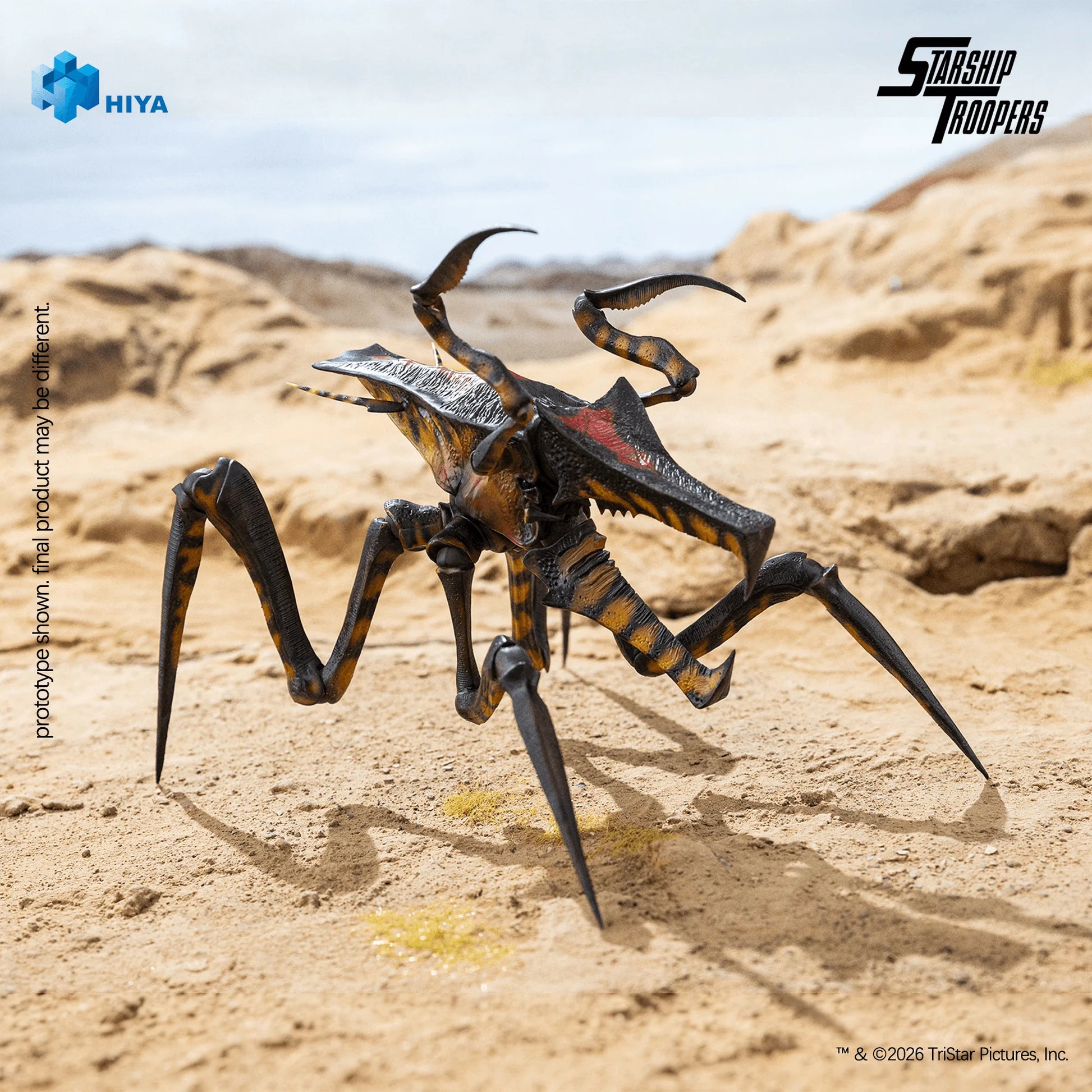 HIYA Exquisite Basic Series 1/12 Scale None Scale 5.3 Inch Starship Troopers Warrior Bug Action Figure