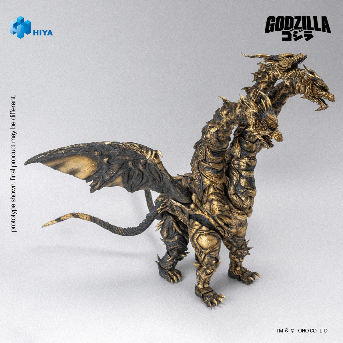 Hiya Toys Exquisite Basic Series Keizer Ghidorah Action Figure – Godzilla Final Wars 2004