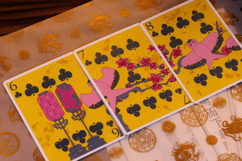 Door Gods Playing Cards - Half-Brick Set