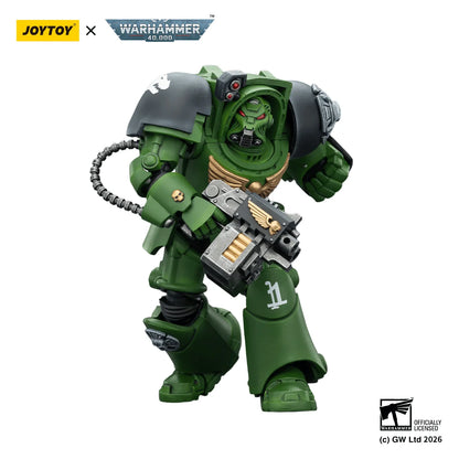 Salamanders Terminator 2 with Power Fist and Storm Bolter