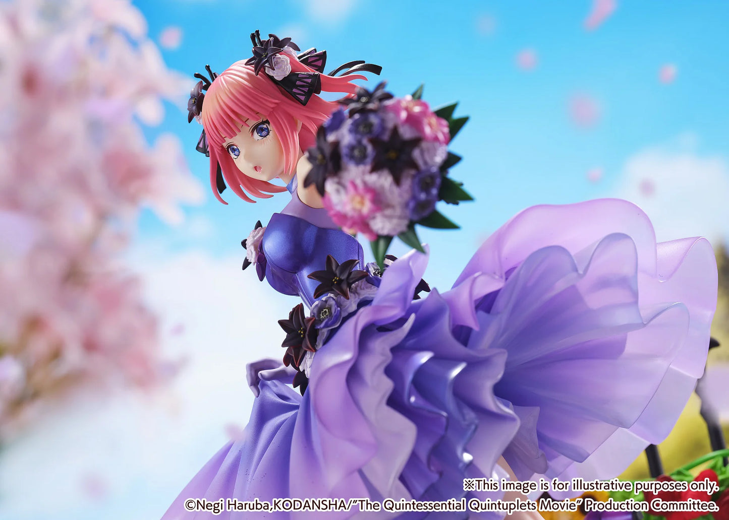 eStream Nino Nakano Floral Dress Scale Figure