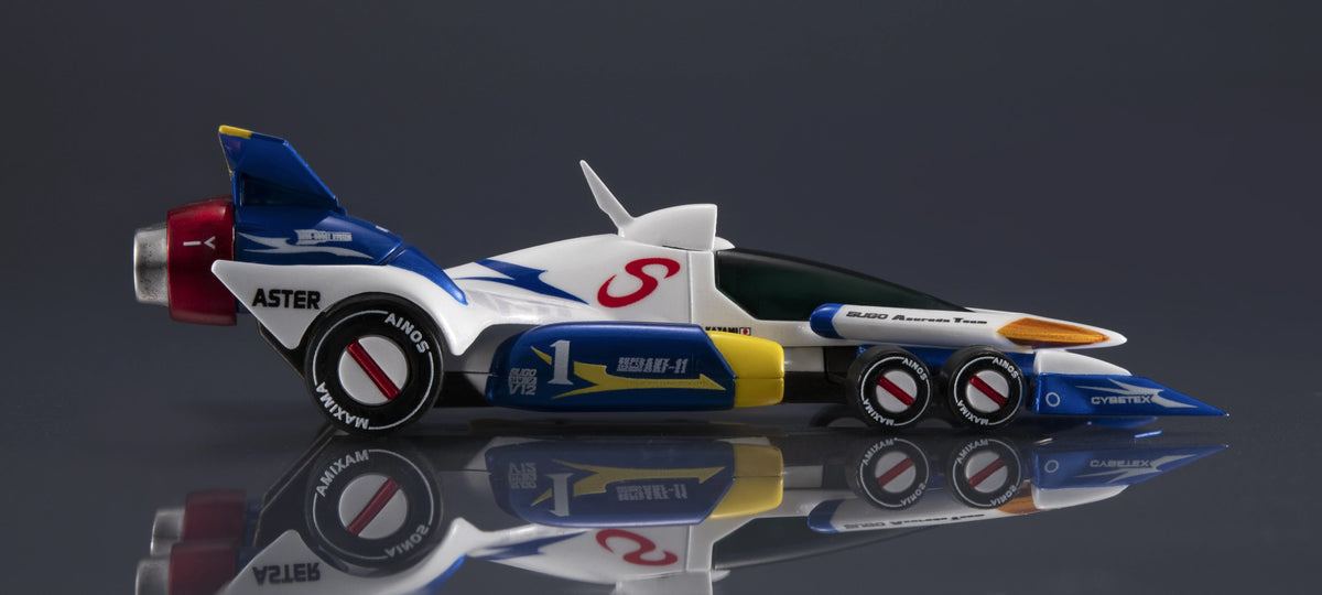 MegaHouse C.F.C Heritage Edition FUTURE GPX CYBER FORMULA11 Super ASRADA AKF-11 Model Kit