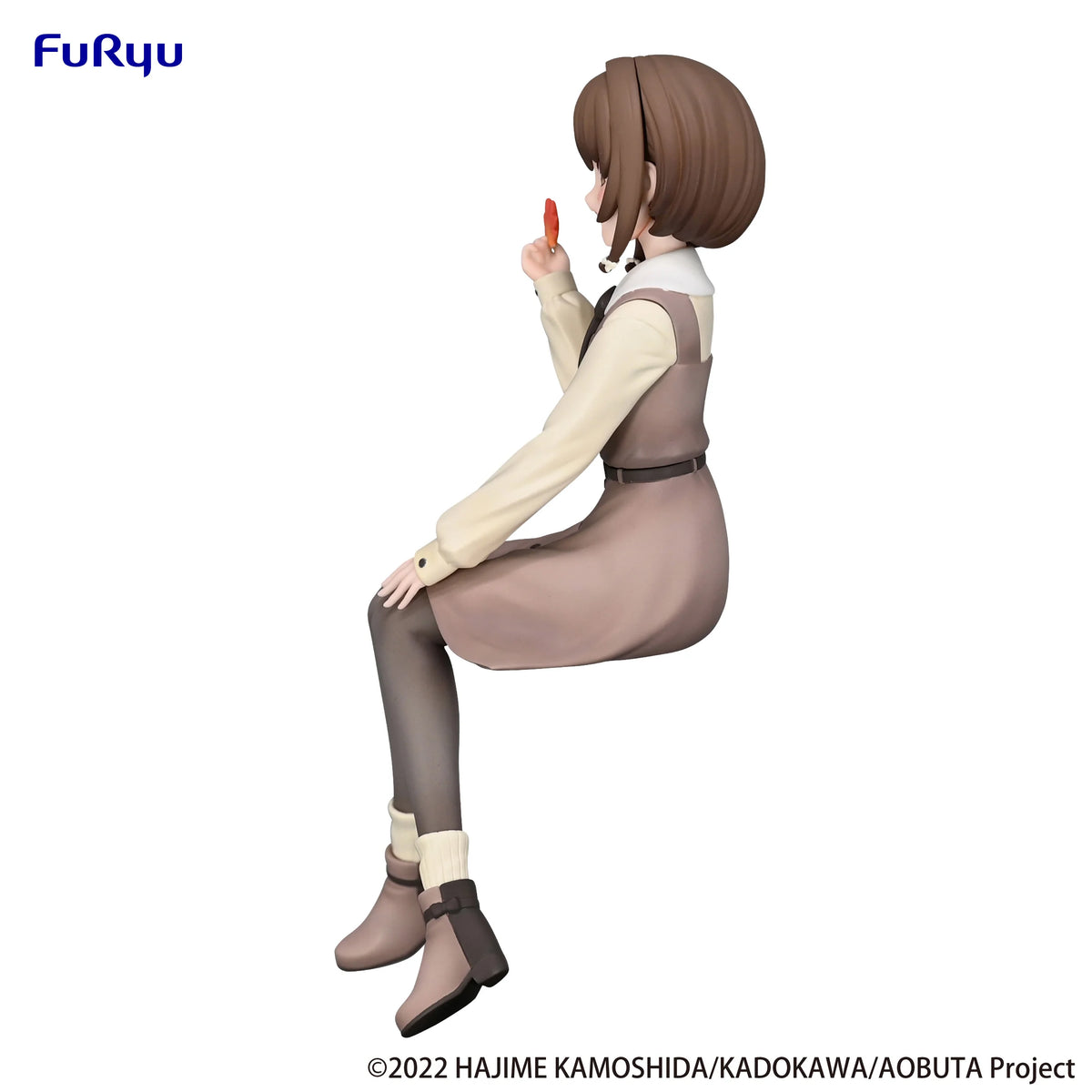 Rascal Does Not Dream Series Noodle Stopper Figure -Kaede Azusagawa Autumn Outfit ver.ー
