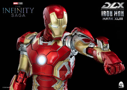threezero DLX Iron Man Mark 43 Collectible Figure