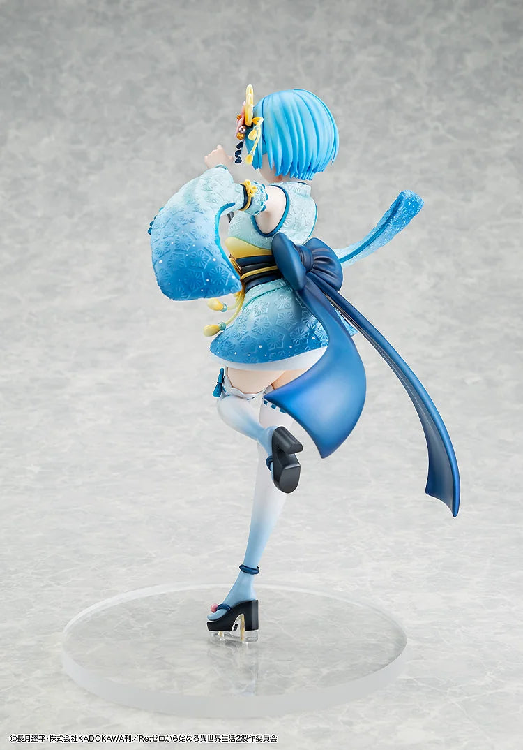 KADOKAWA Re:ZERO Rem Combat Outfit Ver. Scale Figure