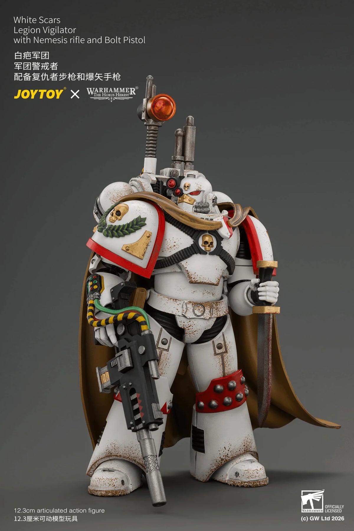 White Scars Legion Vigilator with Nemesis rifle and Bolt Pistol