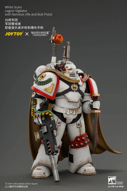 White Scars Legion Vigilator with Nemesis rifle and Bolt Pistol