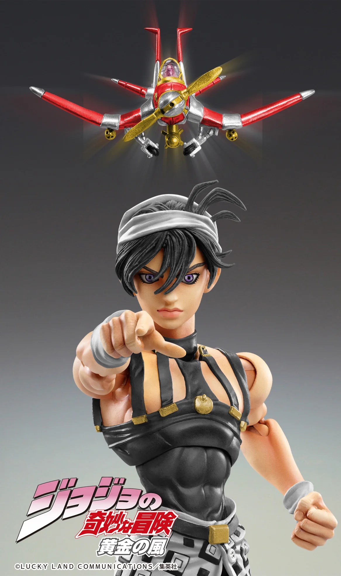 Medicos Entertainment Chozokado Narancia Ghirga & As Ver.BLACK Action Figure