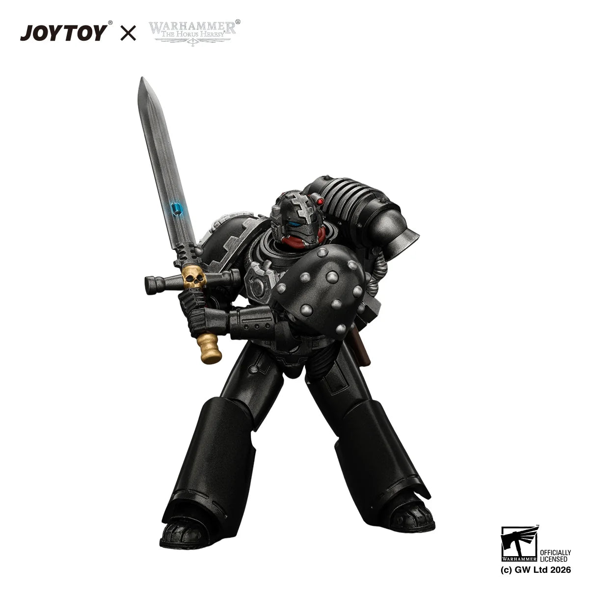 Iron Hands MkVI Tactical Sergeant with Bolter, Plasma Pistol & Power sword