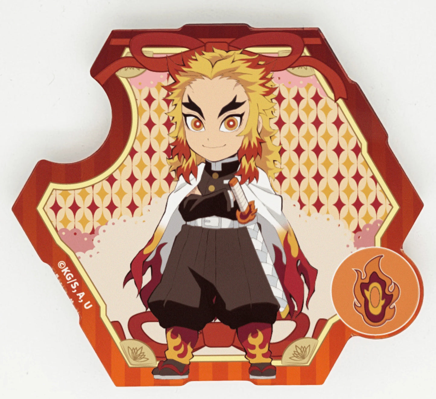 Demon Slayer - Retro Poster Refrigerator Magnet (Box of 8)