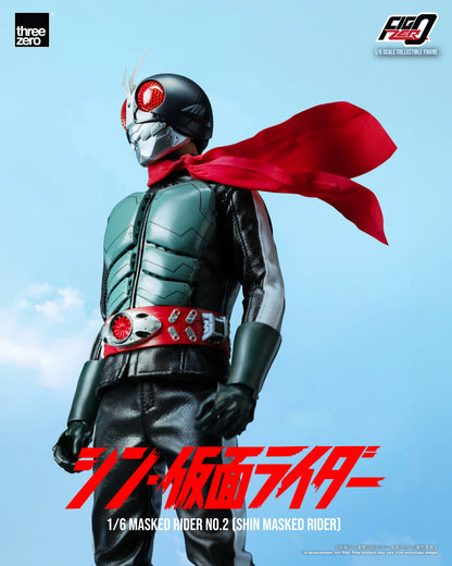 Threezero FigZero 1/6 Masked Rider No. 2 Shin Masked Rider Action Figure