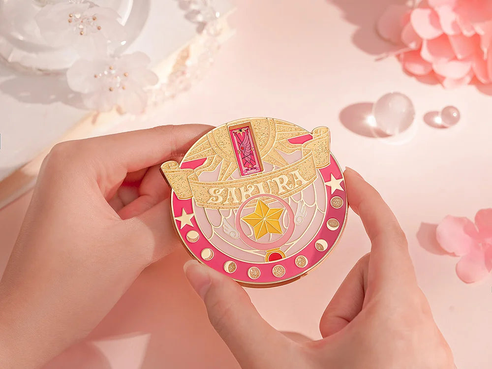GoodSmile Moment Cardcaptor Sakura 25th Anniversary Rotating Metal Badge